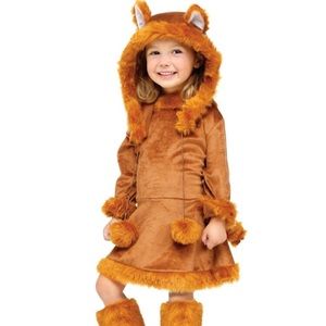 Girls fox costume